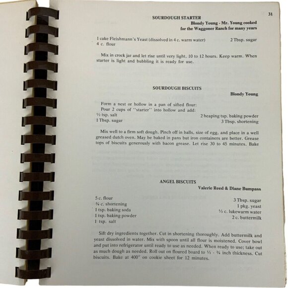 Red Springs Country Cooking Cookbook 1987 Spiral Bound Texas Recipes - Picture 8 of 15